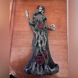 Halloween / Witch / Goth Female Figure  14”